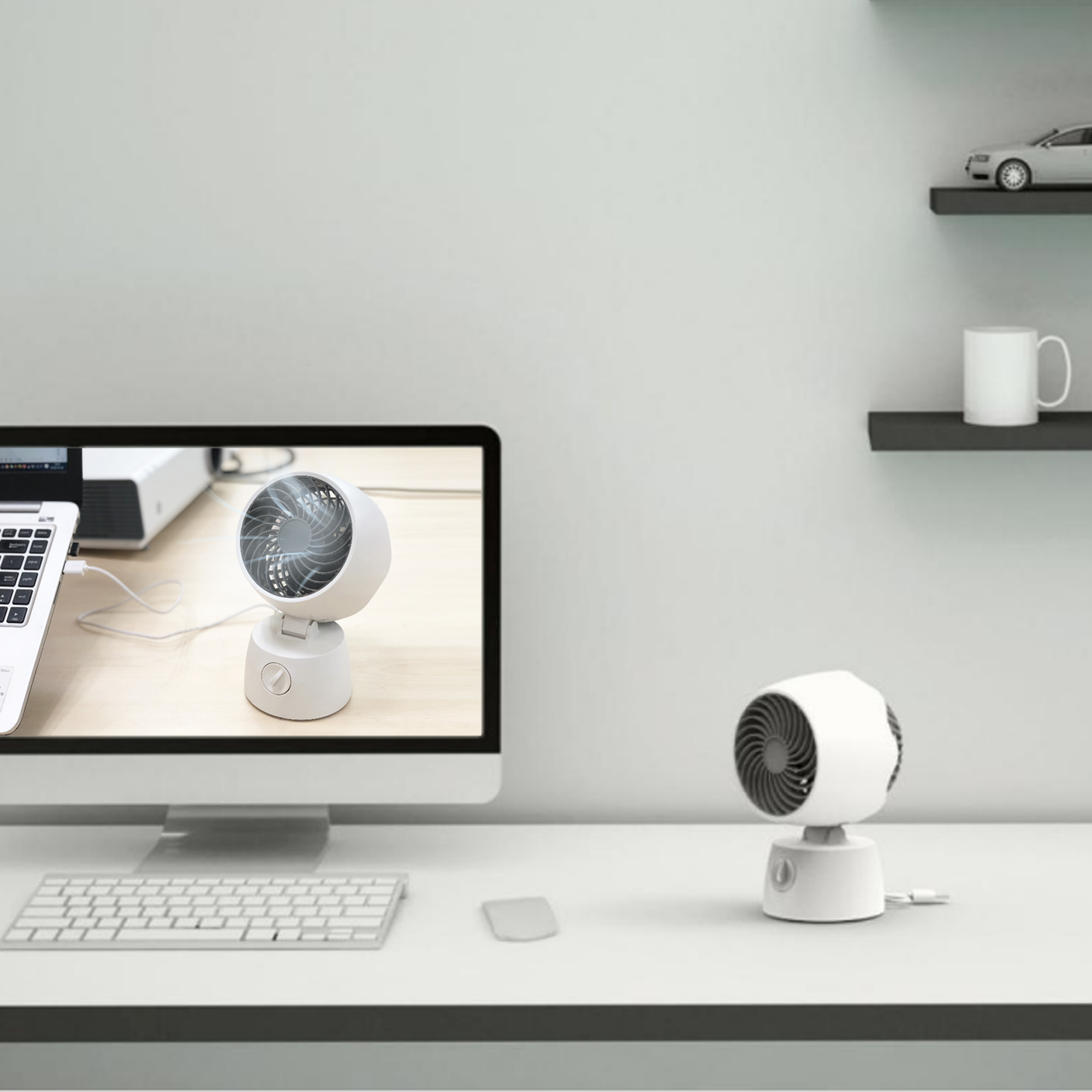 CF-6000 桌面式USB循环风扇