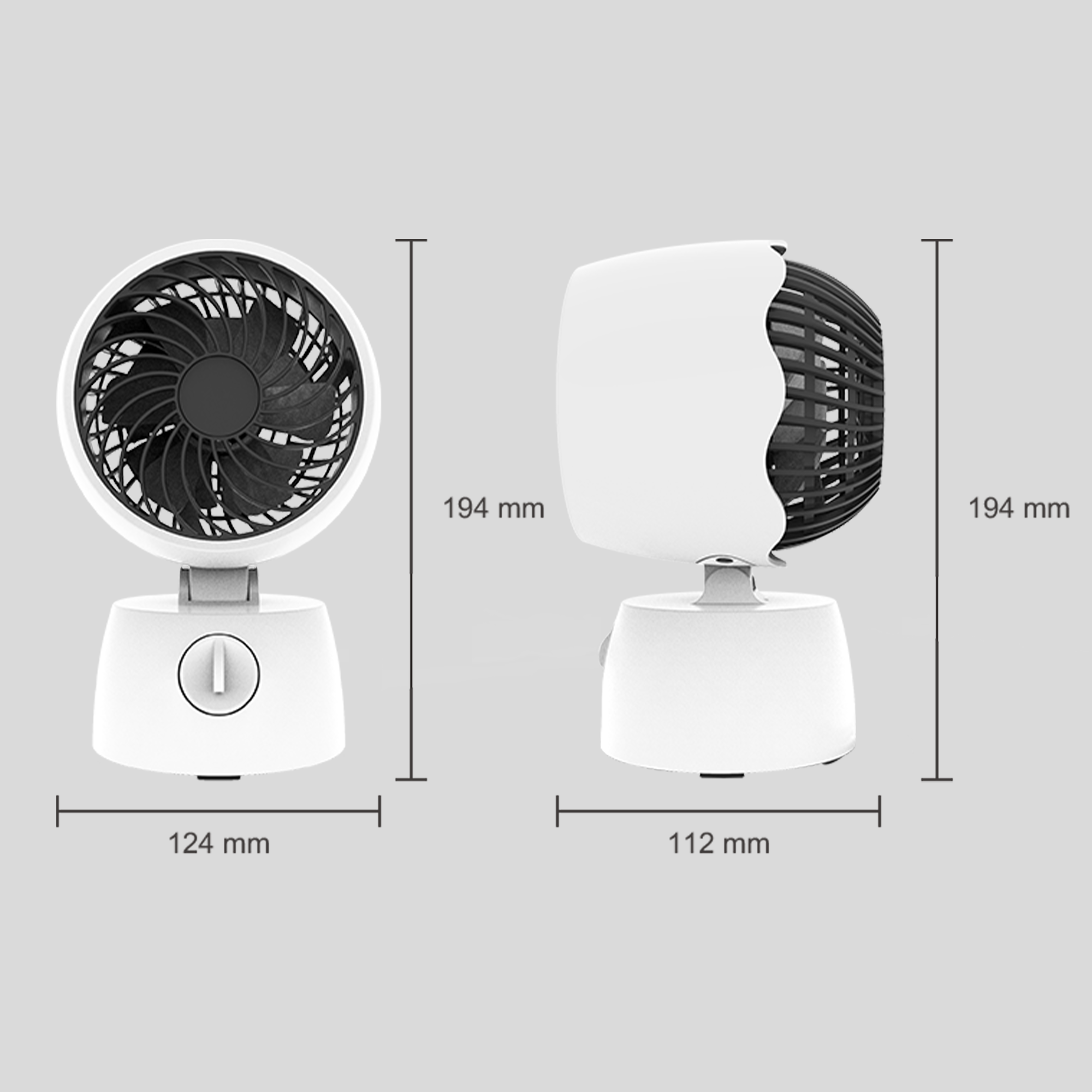 CF-6000 桌面式USB循环风扇