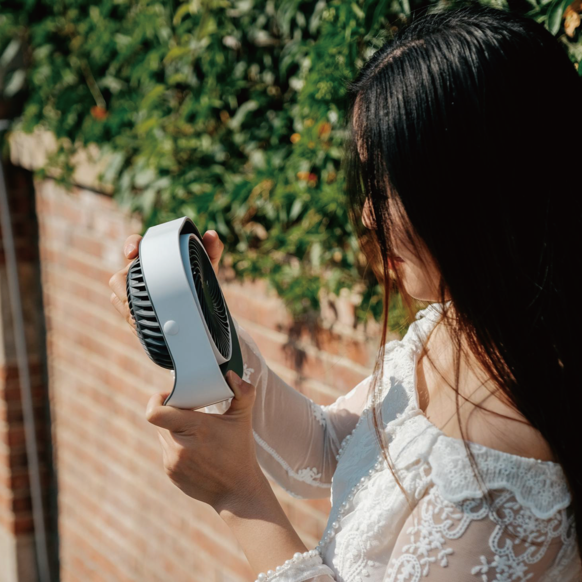 CF-6002 USB 香薰方形桌面循环风扇