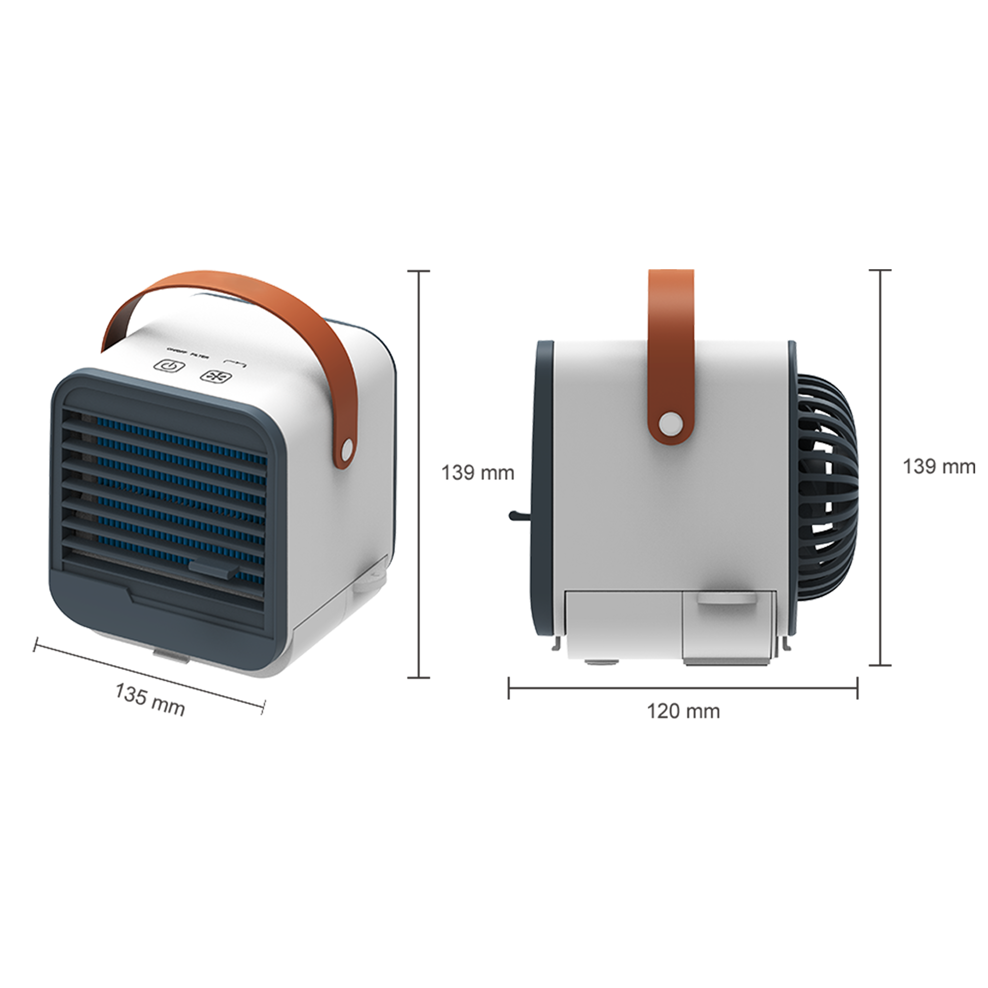 CF-E2000 USB桌面蒸发式个人冷风扇